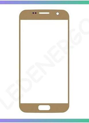 Стекло дисплея для замены samsung galaxy s7 g930 2016 золотое оригинальное качество для ремонта телефо sku_2710000145134