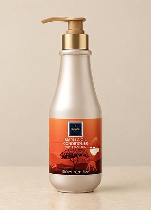 Famirel marula oil conditioner with flax oil кондиціонер для волосся з олією марули та льону, 500 мл