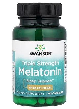 Swanson melatonin 10 mg 60 капсул