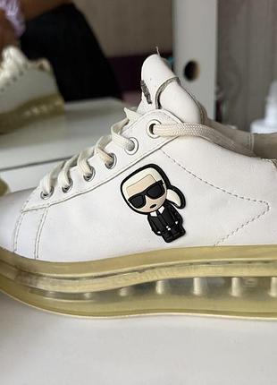 Шкіряні кросівки karl lagerfeld kapri kushion