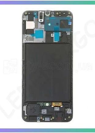Дисплей lcd для samsung galaxy a50 a505 2019 черный с тачскрином и рамкой оригинальный качество sku_st sku_2710000209102
