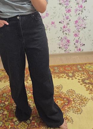 Продаю стильні чорні джинси new look adalae wide leg у чудовому стані!