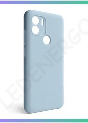 Чехол full silicone для xiaomi redmi a1 plus голубой силиконовая накладка без логотипа sku_27100002658 sku_stcom_2710000265849