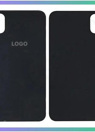 Задня кришка для apple iphone x сірий оригінал велике вирізання під камеру заміна корпусу sku_stcom_27 sku_2710000300618