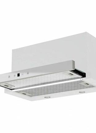 Вытяжки встроенные fabiano smart 60 lux white glass 1 000 вт