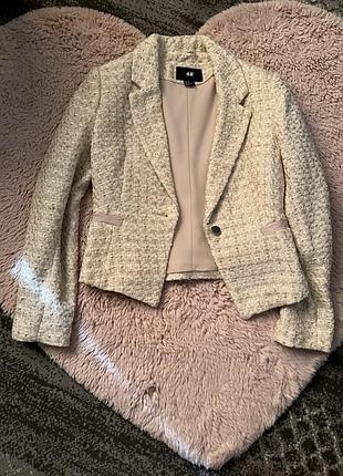 Піджак h&m твідовий