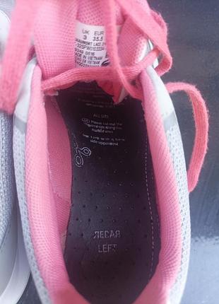 Детские р.35.5 кроссовки lacoste белый 10
