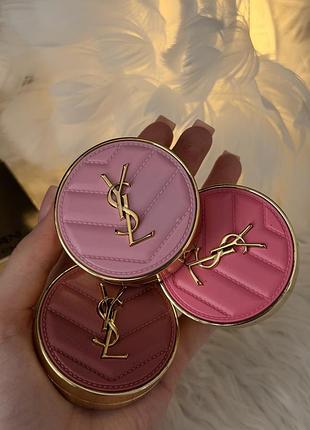 Пудрові румʼяна yves saint laurent ysl