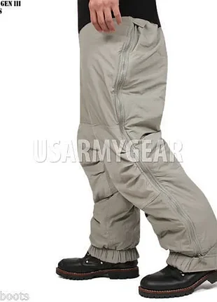 Термо штани сша.extreme cold weather trousers gen iii nsn 8415-01-538-6706 large - long