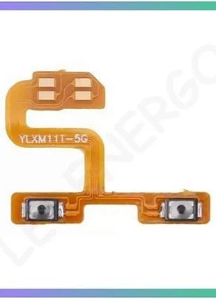 Шлейф для xiaomi 11t 11t pro с кнопками регулировки звука high quality для смартфона sku_stcom_2710000 sku_2710000326113