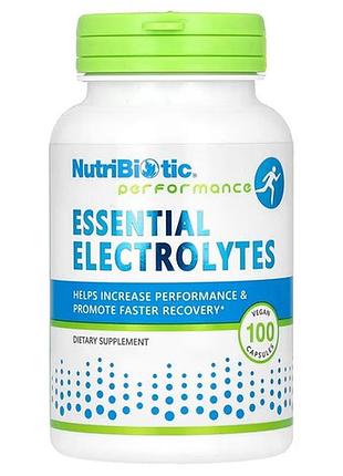 Nutribiotic performance essential electrolytes 100 капсул
