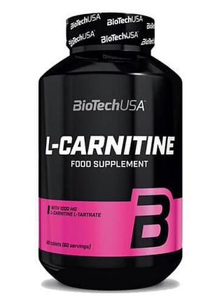 Biotech l-carnitine 1000 mg 60 таблеток