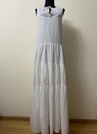Жіноча довга сукня united color of benetton xs/s