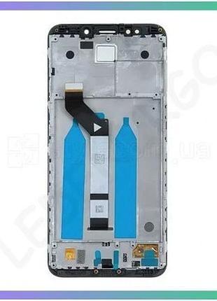 Дисплей lcd для xiaomi redmi 5 plus с сенсорным экраном и рамкой черный high quality sku_stcom_2710000 sku_2710000273189