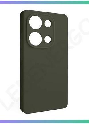 Чохол силіконовий для xiaomi redmi note 13 pro 4g зелений чохол-накладка для смартфона без логотипу sk sku_stcom_2710000291541