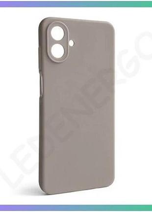 Силиконовый чехол для samsung galaxy a07/a075 2025 серый накладка без логотипа для защиты смартфона sk sku_stcom_2710000358466
