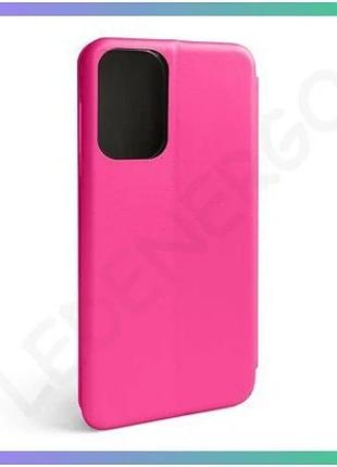 Чехол-книжка premium для samsung galaxy m23 5g малиновый с отделением для карт шкірозамінник sku_27100 sku_stcom_2710000263340