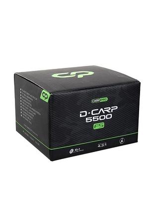 Котушка carp pro d-carp 5500 fs new, рибалка, на коропа