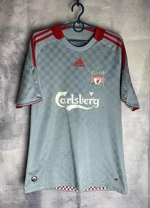 Adidas liverpool 2008/09 футболка футбольна джерсі