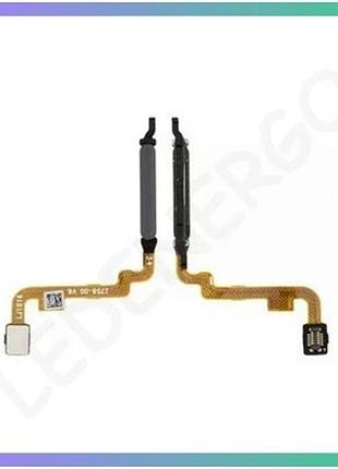 Шлейф для xiaomi redmi note 10 4g redmi note 10s poco m5s з сканером відбитка пальця чорний high quali sku_stcom_2710000326489