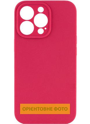Чохол silk full camera protective (aa) no logo для apple iphone 16e / 17e (6.1") червоний / rose red