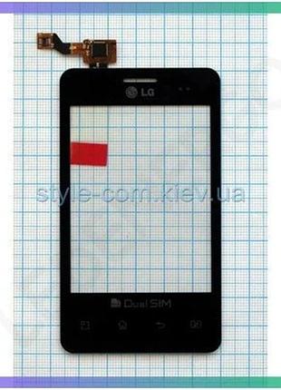 Тачскрин для lg optimus l3 dual e405 черный сенсор high quality без oca-пленки sku_stcom_2701914500003 sku_2701914500003