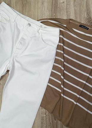 Білі джинси, massimo dutti 3