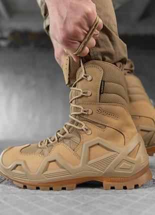 Тактические берцы single sword койот вт0586