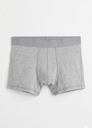 Труси-боксери для чоловіка h&m 1086589-003 l сірий