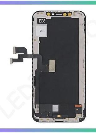 Дисплей lcd для apple iphone xs с тачскрином черный hard oled gx-s оригинальное качество экран sku_stc sku_2710000317043