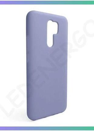 Силиконовый чехол для xiaomi redmi 9 лавандовый накладка без логотипа защита от ударов и царапин sku_2 sku_stcom_2710000242369