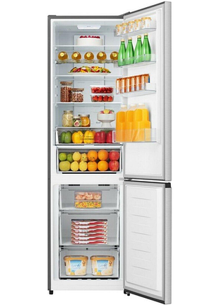 Холодильники gorenje nrk620eaxl4 двокамерний сірий