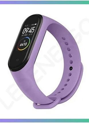 Ремешок для xiaomi mi band 3 4 оригинальный дизайн лавандовый силиконовый браслет для фитнес-трекера s sku_stcom_2710000226758