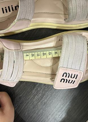 Босоніжки mui mui 4