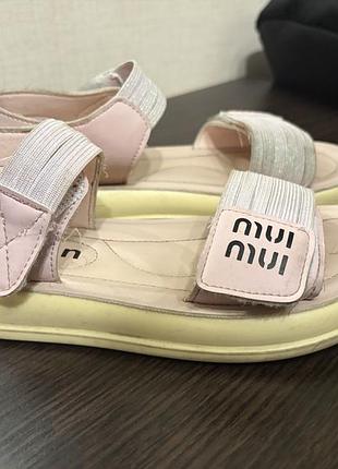 Босоніжки mui mui 3