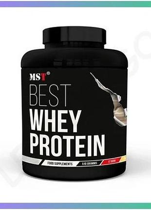 Сироватковий протеїн mst nutrition best whey protein 510г шоколад для набору м'язової маси та відновле sku_fitsh_cn14280-5