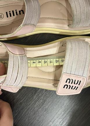 Босоніжки mui mui 6