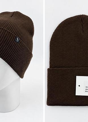 Шапка жіноча shila dream біні коричнева