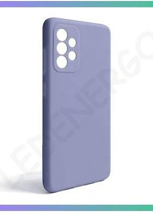 Чехол full silicone case для samsung galaxy a52 4g/a525 2021 лавандовый силиконовый чехол для смартфон sku_stcom_2710000240266