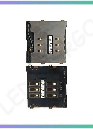 Коннектор sim-карты для apple iphone 4 оригинальный качественный разъем для установки sim-карты sku_st sku_2701346600005