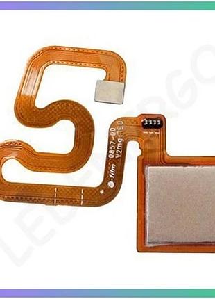 Шлейф для xiaomi redmi 5 с сканером отпечатка пальца серебристый высокое качество замена для смартфона sku_2710000180746