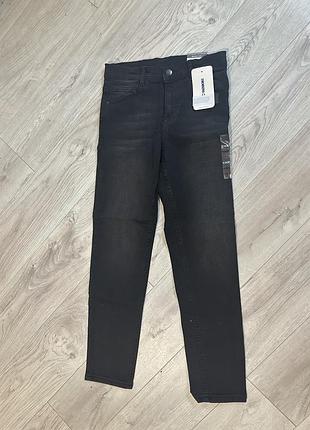 Джинси для підлітків lc waikiki чорні slim fit стрейч-денім 10-11 років (140-146 см)