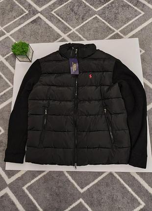 Куртка-кардиган polo ralph lauren черного цвета l