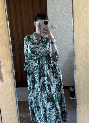 Ярусна сукня 👗 великого розміру