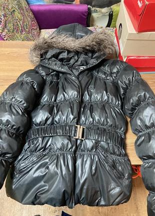 Пуховик adidas down jacket faux fur trimmed оригинал распродажа арт.x513848 фото