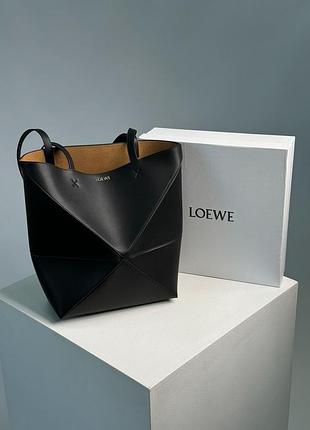 Сумка medium puzzle leather tote bag 3