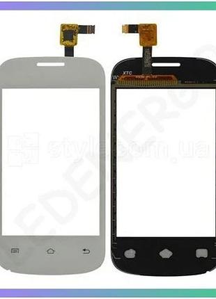 Тачскрин для fly e158 білий сенсор заміна дисплея high quality екран для телефону sku_stcom_2701913400 sku_2701913400007