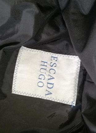 Пуховик escada hugo 9