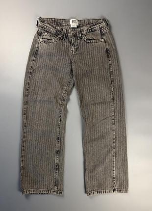 Джинси bdg urban outfitters grey herringbone wide straight jeans w27 l32