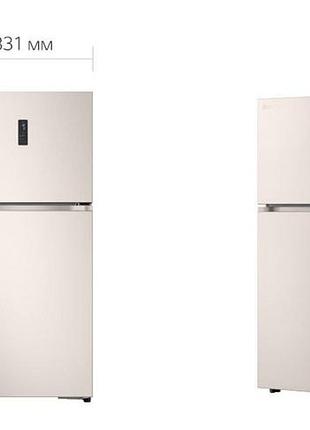 Холодильники lg gr-h922pebq двокамерний бежевий